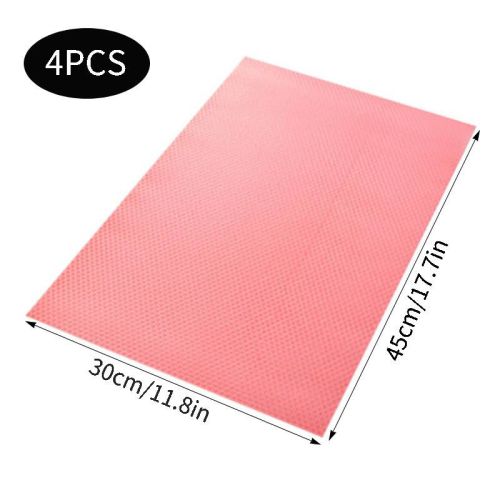 4 /8/12Pcs Refrigerator Liners; Washable Mats Covers Pads; Home Kitchen Gadgets Accessories Organization For Top Freezer Glass Shelf Wire Shelvin