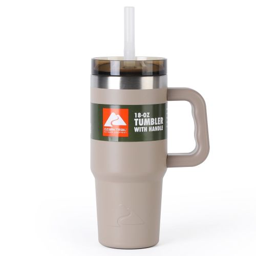 18 oz Insulated Stainless Steel Tumbler with Handle, New Lilac